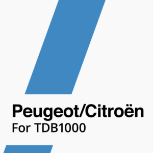 Peugeot/Citroën Electric Software for TDB1000
